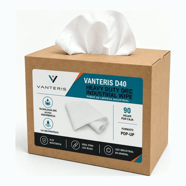 VANTERIS D40 paño industrial DRC heavy duty 9 × 16.5 in